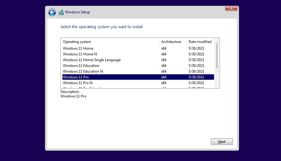 Windows 11 All Edition in one place
